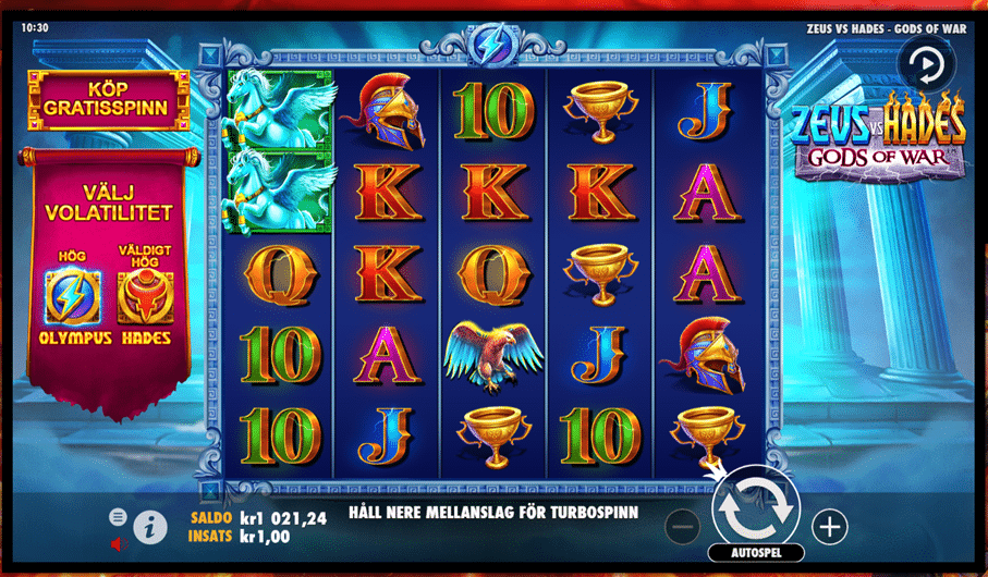 Så spelar du Zeus vs Hades – Gods of War