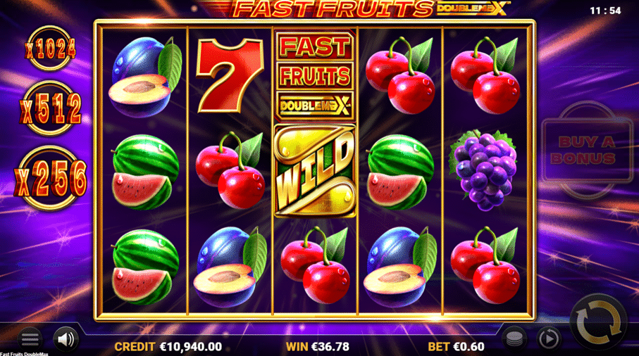 Funktioner i Fast Fruits DoubleMax