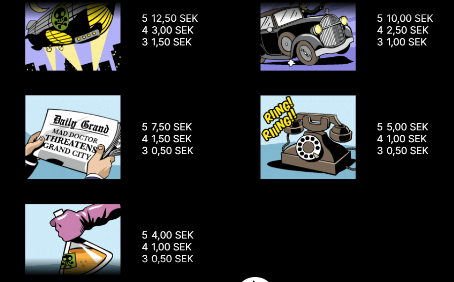Symboler i Jack Hammer 2